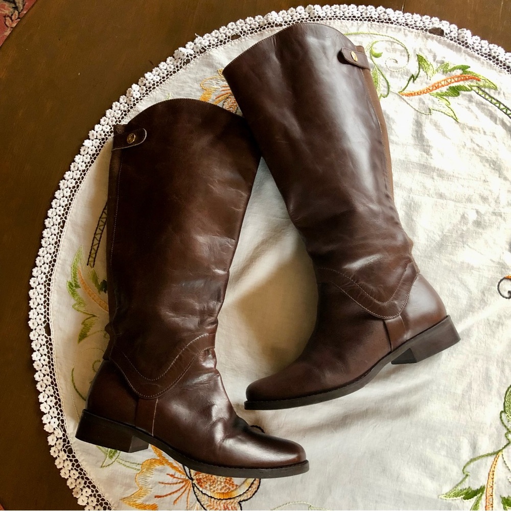 Steven by Steve Madden Sadie Knee High Riding Boot w/Elastic Back. 7.5W - Picture 3 of 16